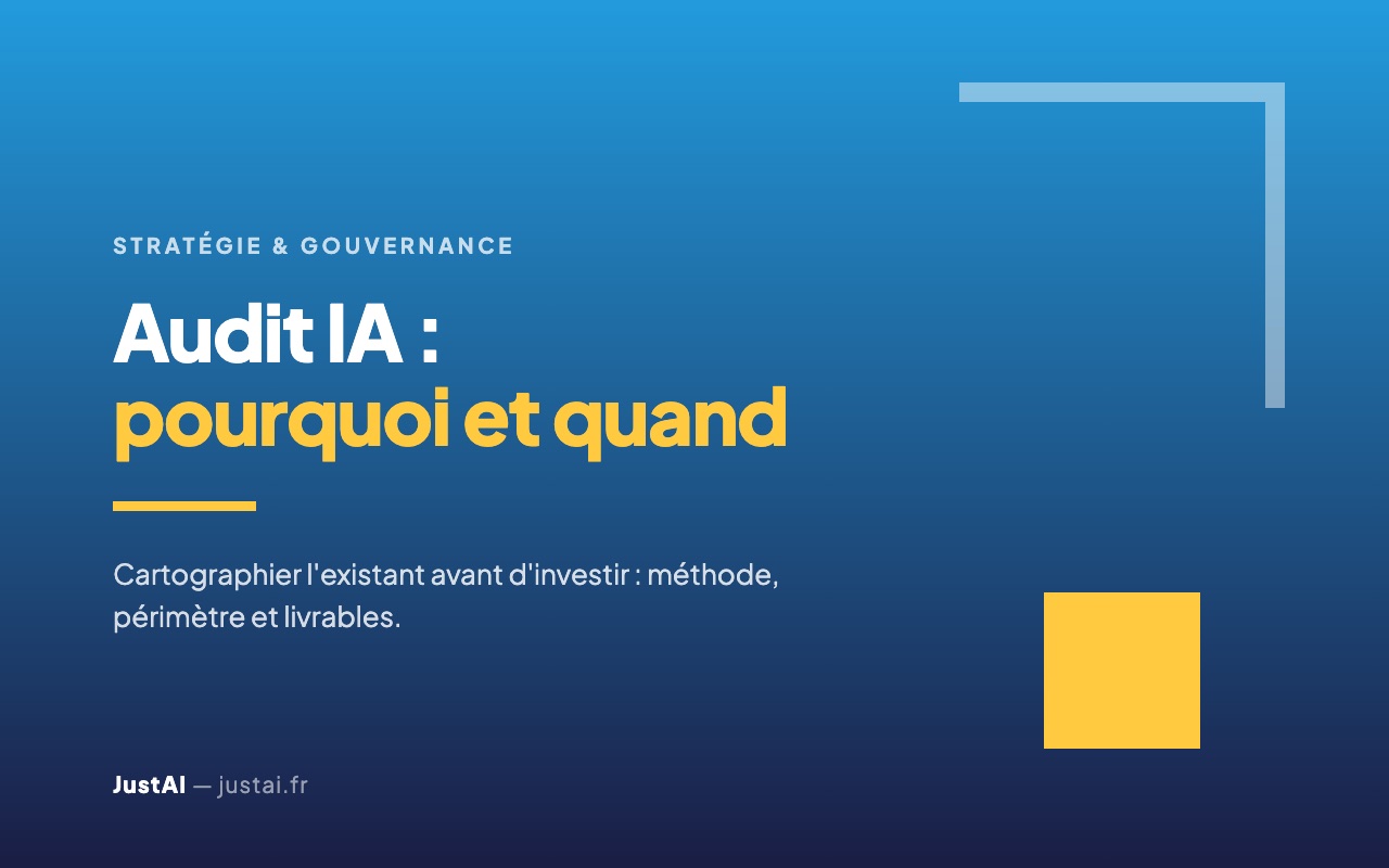 Audit IA en entreprise : pourquoi, quand et comment le réaliser