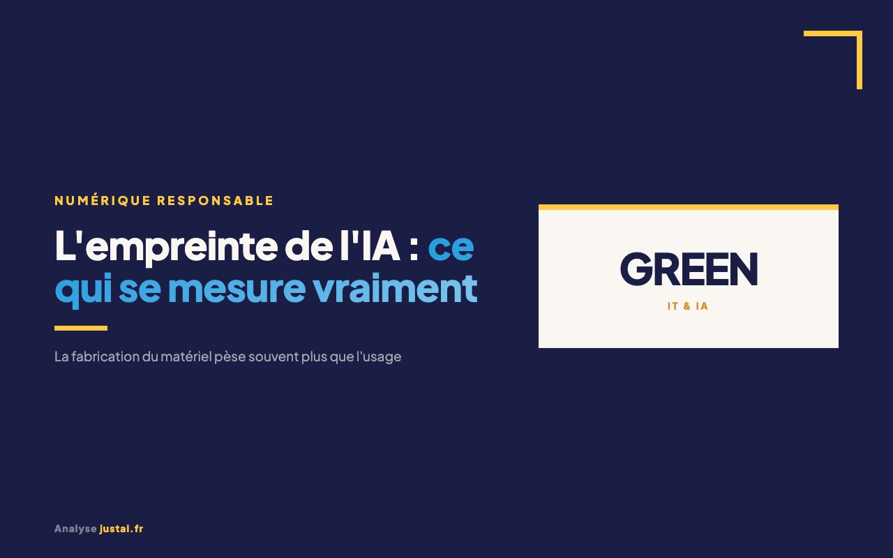 Empreinte carbone de l'IA : ce qui se mesure vraiment, et comment la réduire