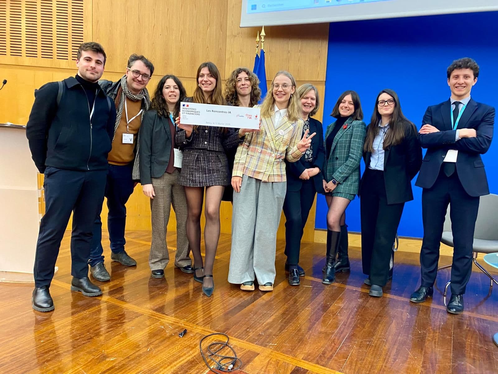 Session de formation IA en entreprise