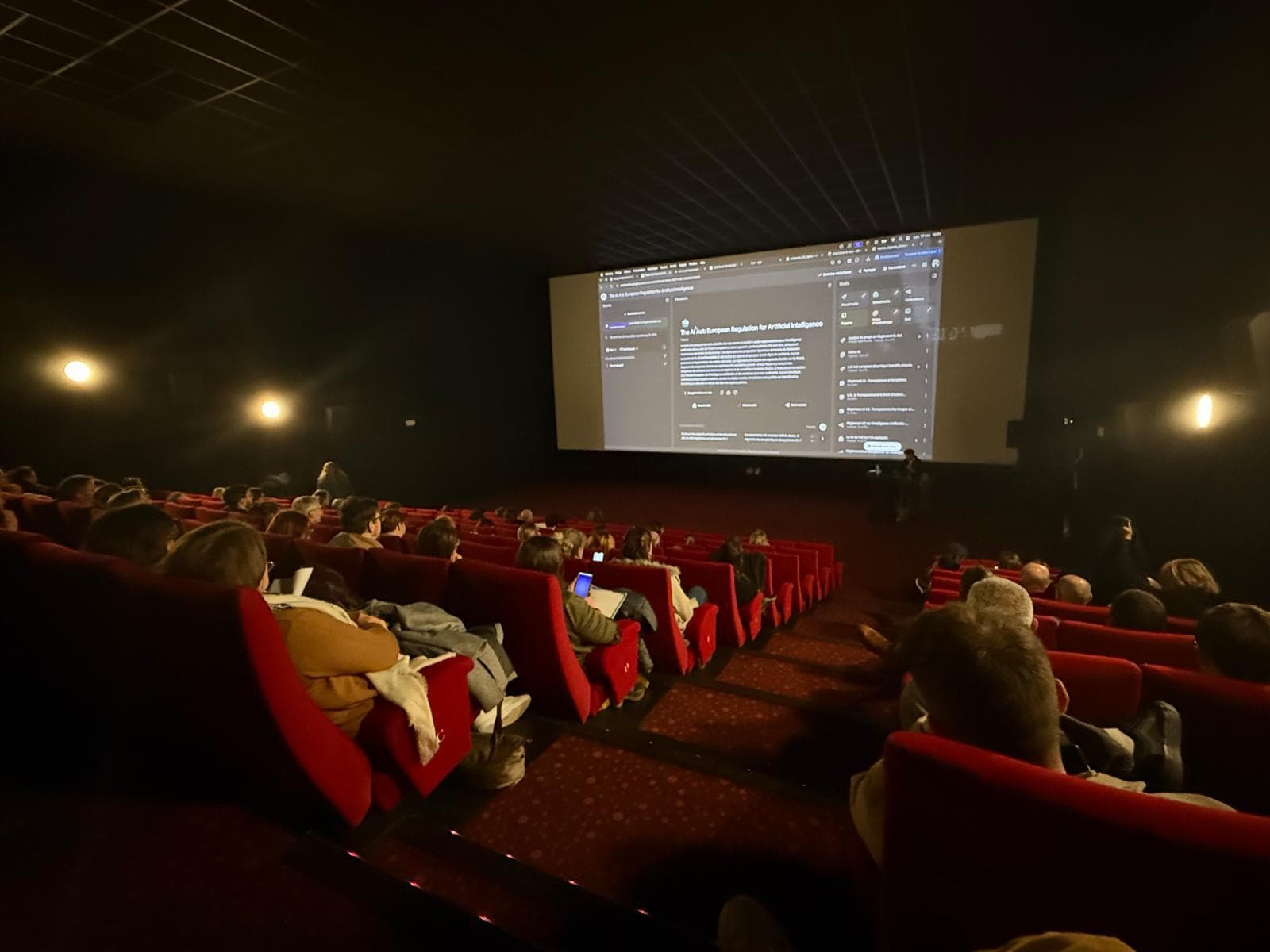 Conférence sur la réglementation européenne de l'IA (AI Act)
