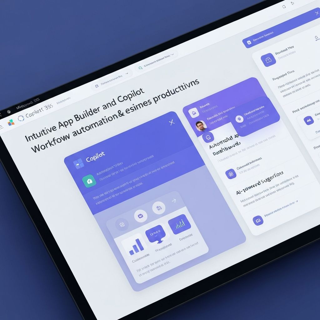 Microsoft 365 Copilot : créez vos propres applications et workflows avec l'IA